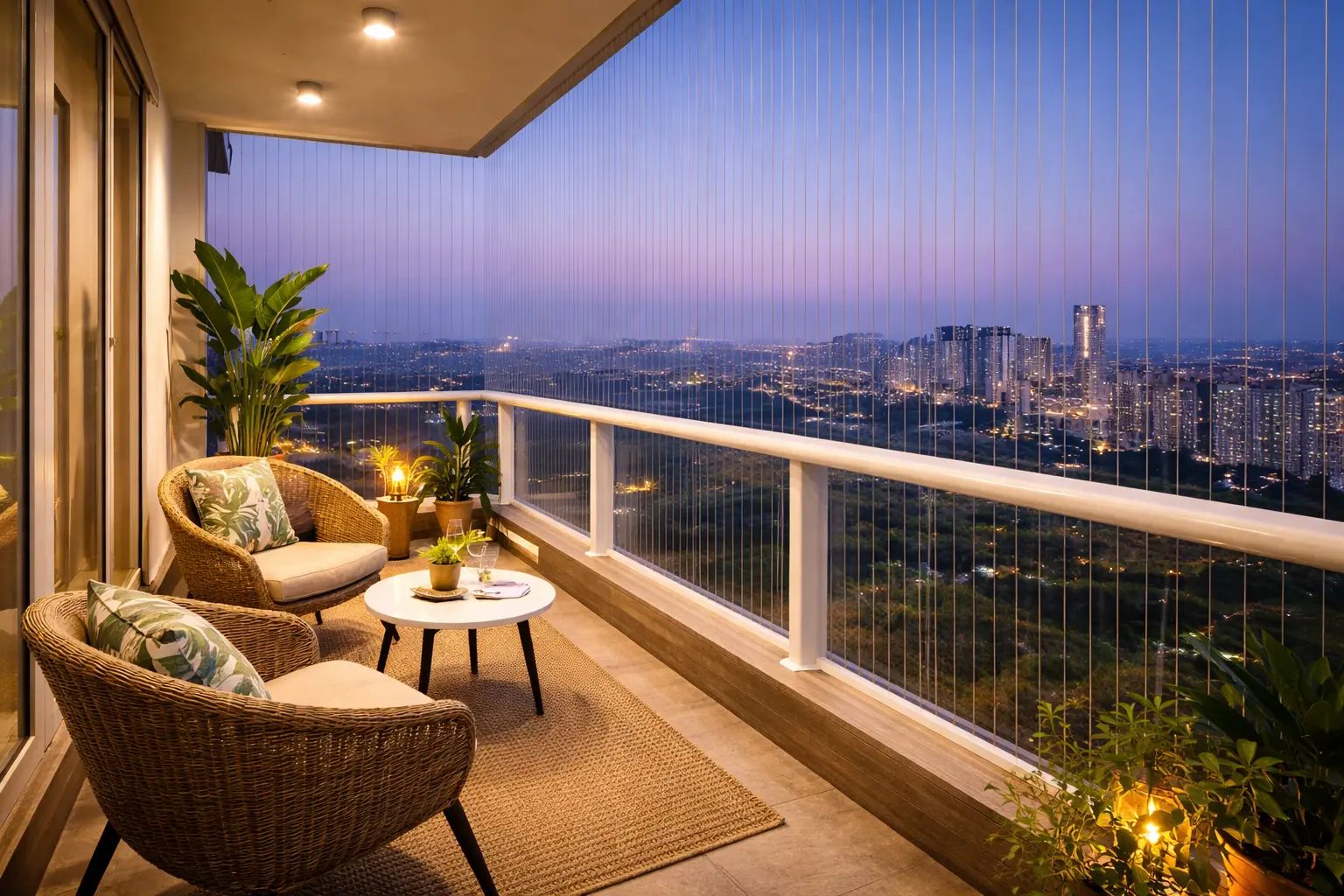 Balcony Invisible Grills in Kokapet Hyderabad