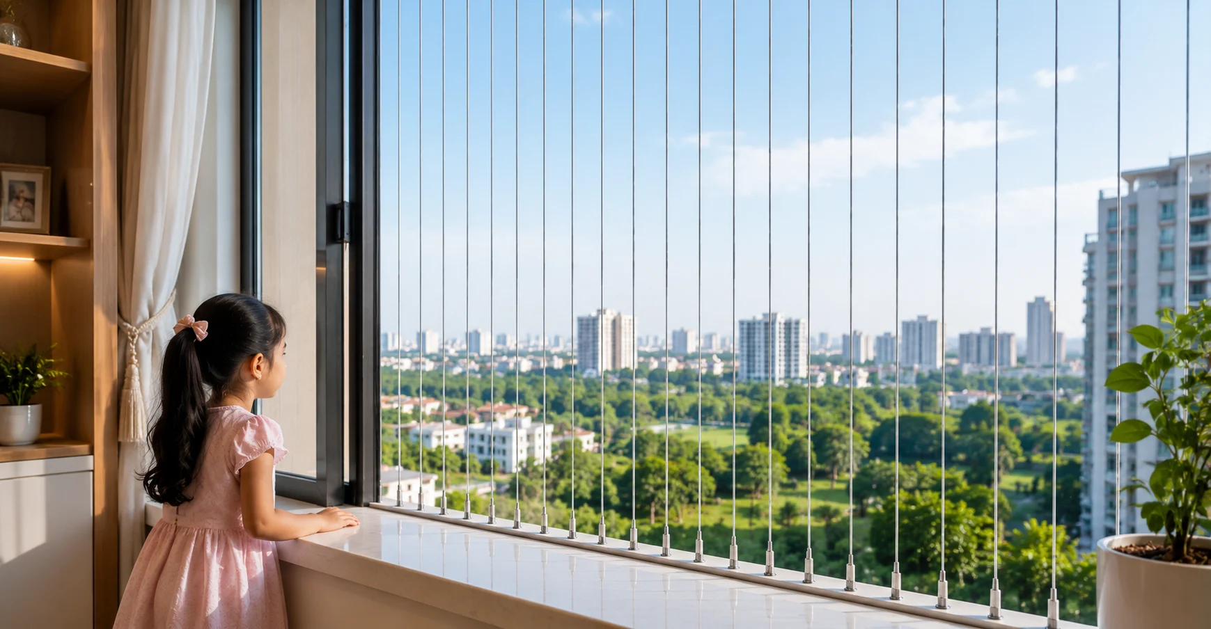 Window Invisible Grills in Kokapet Hyderabad